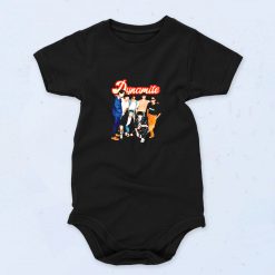 Bts Dynamite Group Retro Cute Baby Onesie