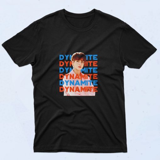 Bts Dynamite Jin Retro 90s T Shirt Style