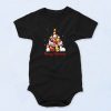 Bunny Christmas Cute Bunny Xmas Cute Baby Onesie