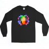 Calvin Harris Kaleidoscope Marine Long Sleeve Shirt Style