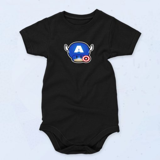 Captain Mush Cute Baby Onesie