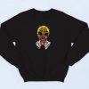 Cardi B Calligram 90s Sweatshirt Fashion