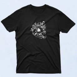 Cat Skull 90s T Shirt Style