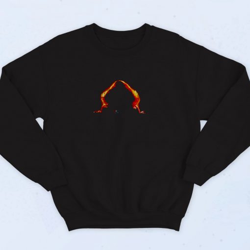 Chapter Two Pennywise Orange Glow 90s Sweatshirt Fashion