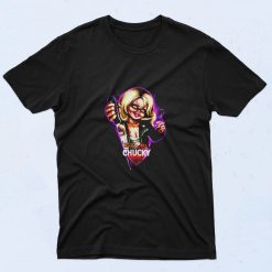 Childs Play Neon Chucky And Tiffany 90s T Shirt Style