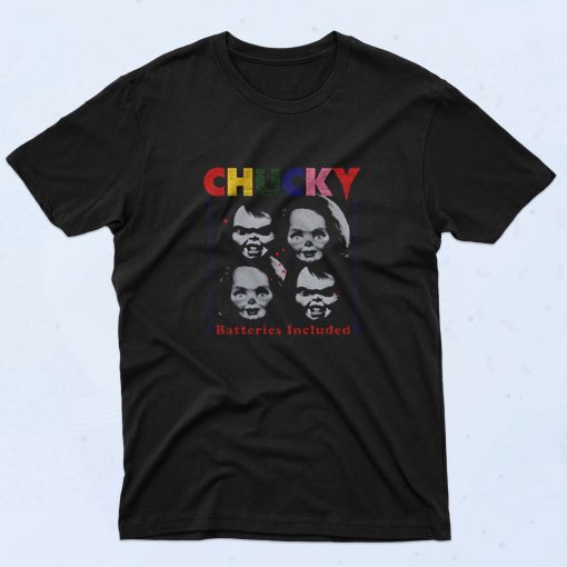 Chucky Batteries Included 90s T Shirt Style