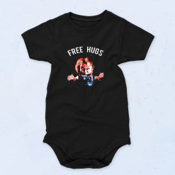 Chucky Free Hugs Childs Play Horror Movie Cute Baby Onesie