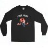 Chucky Free Hugs Childs Play Horror Movie Long Sleeve Shirt Style