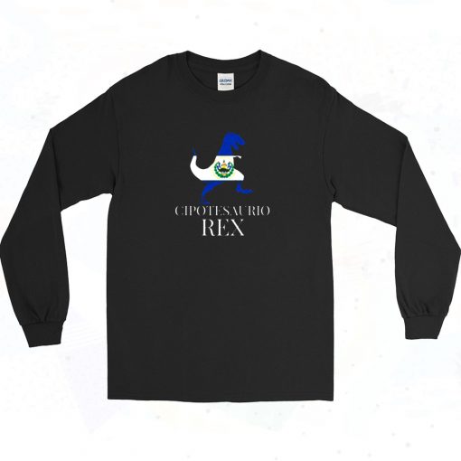 Cipotesaurio Saurus Rex Long Sleeve Shirt Style