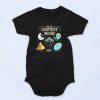 Conspiracy Theories Pyramid UFO Baby Onesie