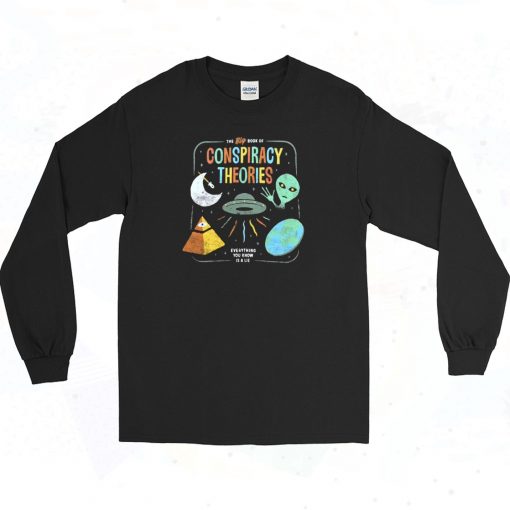 Conspiracy Theories UFO Graphic Long Sleeve Style