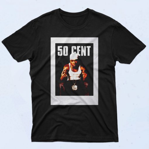 Cool Vintage 50 Cent Album 90s T Shirt Style