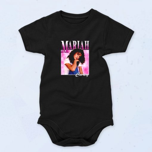 Cool Vintage Mariah Carey Cute Baby Onesie