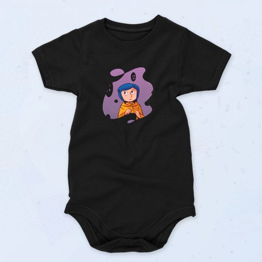 Coraline Buttons Cute Baby Onesie