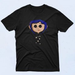 Coraline Portrait 90s T Shirt Style