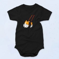 Corgi Sushi Cute Baby Onesie