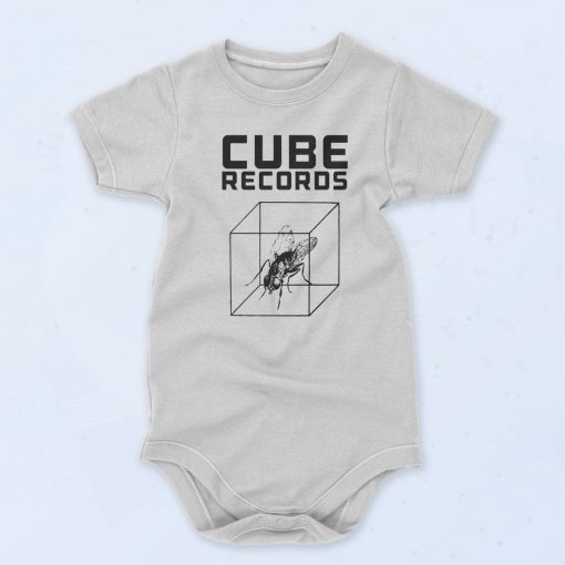 Cube Records logo Baby Onesie