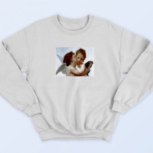 Cute Angel Kiss Sweatshirt