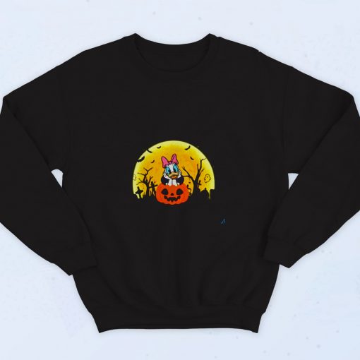 Daisy Disney In The Pumpkin Halloween 90s Sweatshirt Fashion