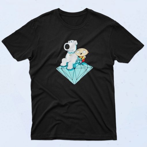 Diamond Supply Co Family Guy Cartoon 90s T Shirt Style