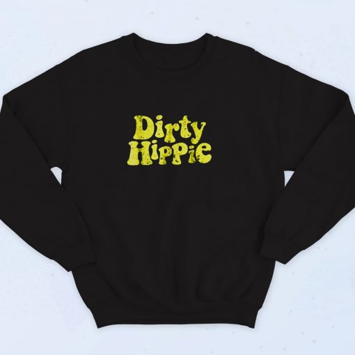 Dirty Hippie For Hippies Graphic 90s Sweatshirt Fashion