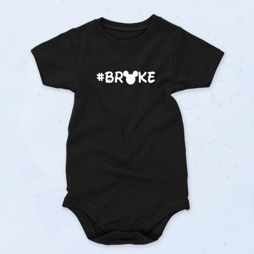 Disney Broke Cute Baby Onesie