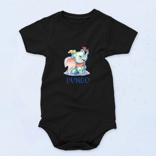 Disney Dumbo Play With Friend Unisex Cute Baby Onesie