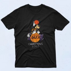 Disney Los Angeles Lakers Champion 2020 90s T Shirt Style