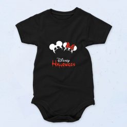 Disneyhalloween Quarantine Mask On Fun Cute Baby Onesie