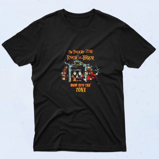 Disneyland The Twilight Zone Tower Of Terror 90s T Shirt Style