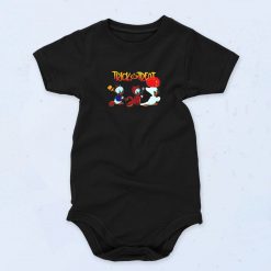 Donald Duck Trick Or Treat Cute Baby Onesie