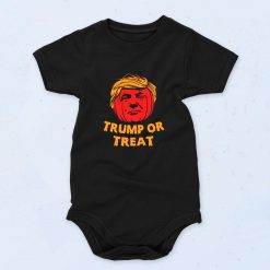 Donald Trump Or Treat Halloween Cute Baby Onesie