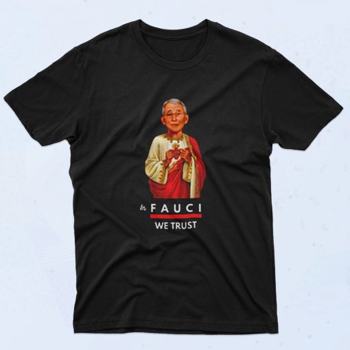 Dr Fauci Stay At Home Prayer 90s T Shirt Style