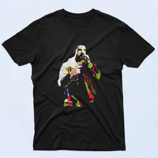 Drake Pop Art Style 90s T Shirt Style