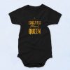 Educated Black Queen Cute Baby Onesie