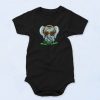 Elephant Dj Cute Baby Onesie