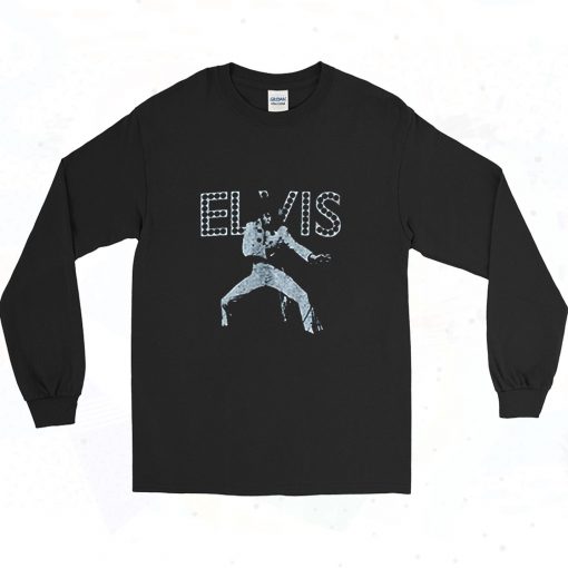 Elvis Presley Dance In Lights Regular Long Sleeve Shirt Style