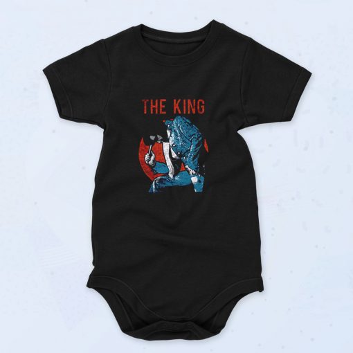 Elvis Presley Mic In Hand Concert Unisex Hoodie Cute Baby Onesie