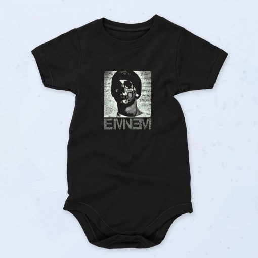 Eminem Horror Skull Face Rap God Cute Baby Onesie