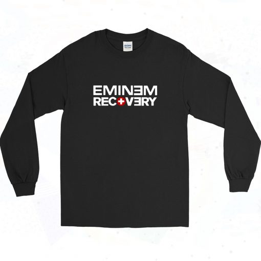 Eminem Recovery Rap Hip Hop Album Long Sleeve Shirt Style