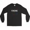 Fencing Lover Long Sleeve Shirt Style