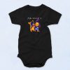 Friends Pooh And Eeyore Cute Baby Onesie