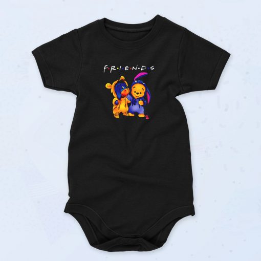 Friends Pooh And Eeyore Cute Baby Onesie