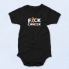 Fuck Cancer Cute Baby Onesie