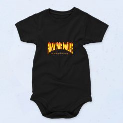 Fuck The Police Magazine Cute Baby Onesie