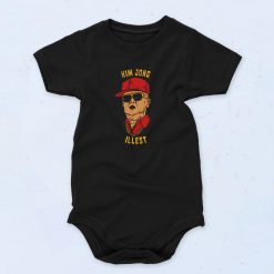 Funny Kim Jong Il North Korea Cute Baby Onesie