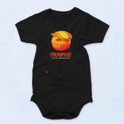 Funny Trump Halloween Trumpkin Cute Baby Onesie