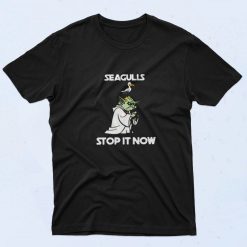 Funny Yoda Seagulls Stop It Now Unisex 90s T Shirt Style