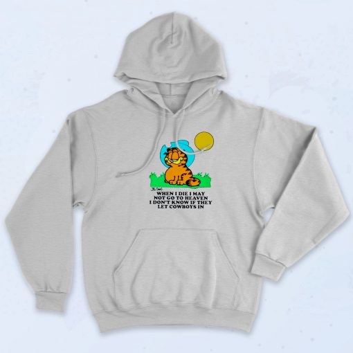 Garfield Cowboys Saying Quote Hoodie