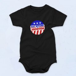 Gay Witches For Abortion Cute Baby Onesie